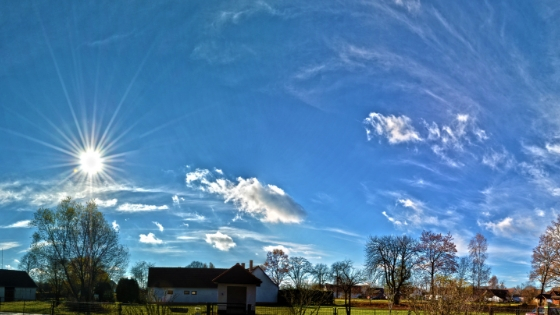 summer blue skies 